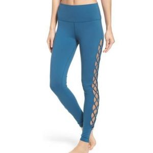 ALO Yoga High Waist Interlace Leggings Legion Blue